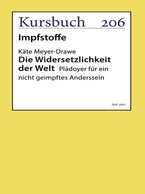 cover image of Die Widersetzlichkeit der Welt